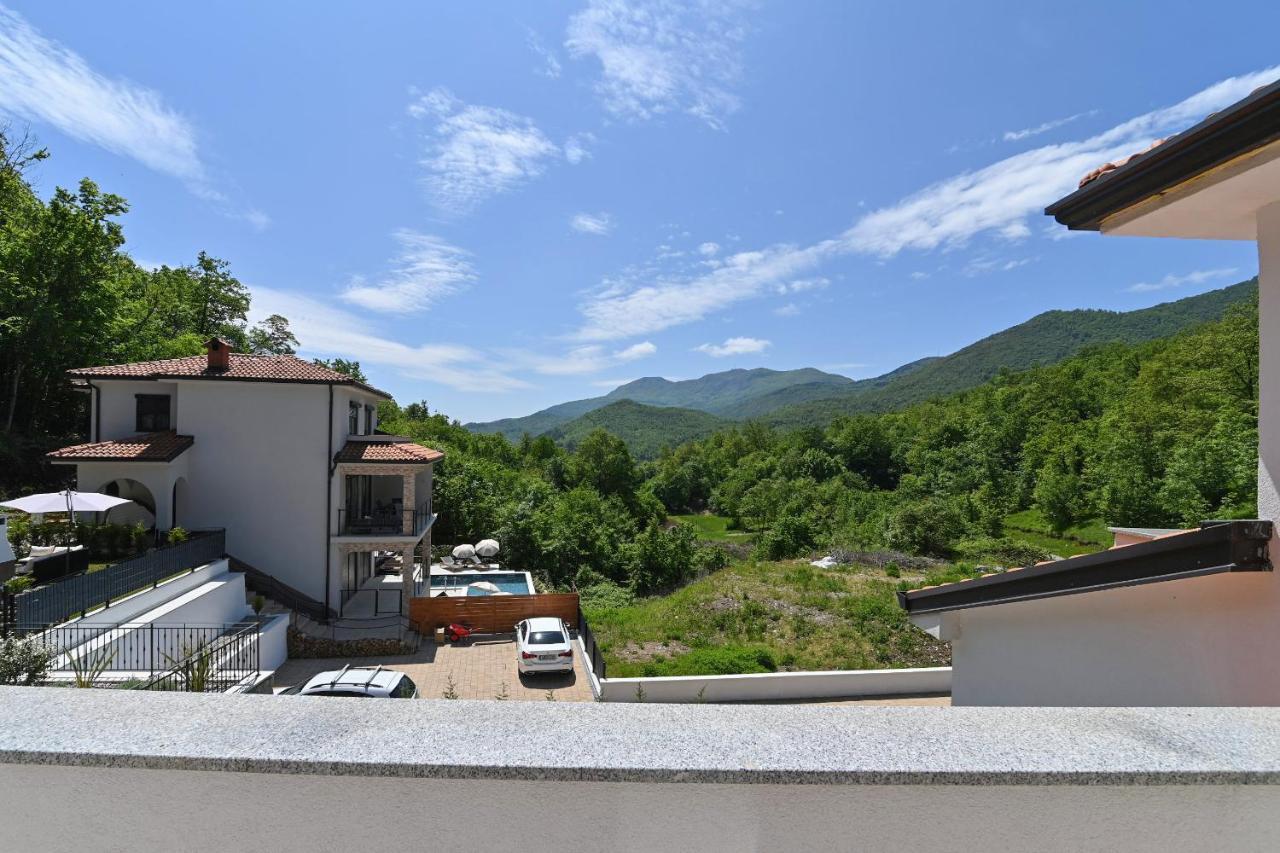 Villa Suzana Grijani Bazen I Biljar Na Otvorenom Veprinac Exterior foto